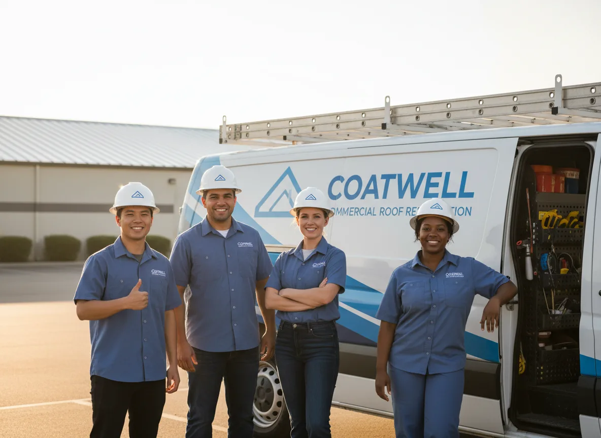 Commercial roof coating company in Americus, KS